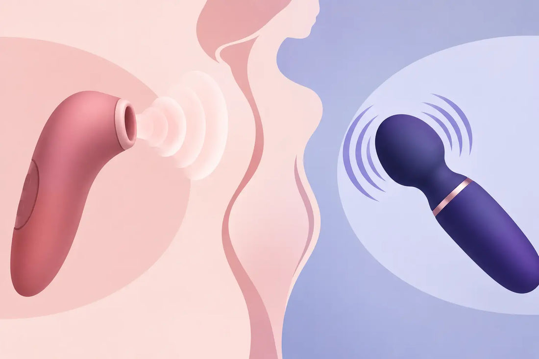 Air Pulse Versus Vibrations for Better Pleasure