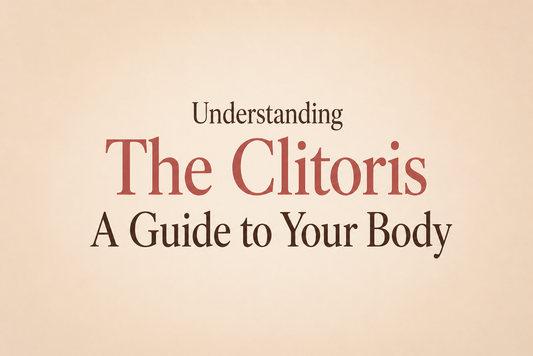 A soft, abstract visual representing female anatomy education, conveying curiosity, confidence and intimate self-knowledge