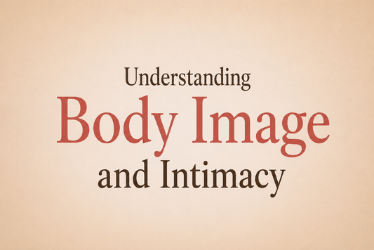 A woman in soft, warm light with a calm and present expression, representing body acceptance, self-compassion and intimate confidence
