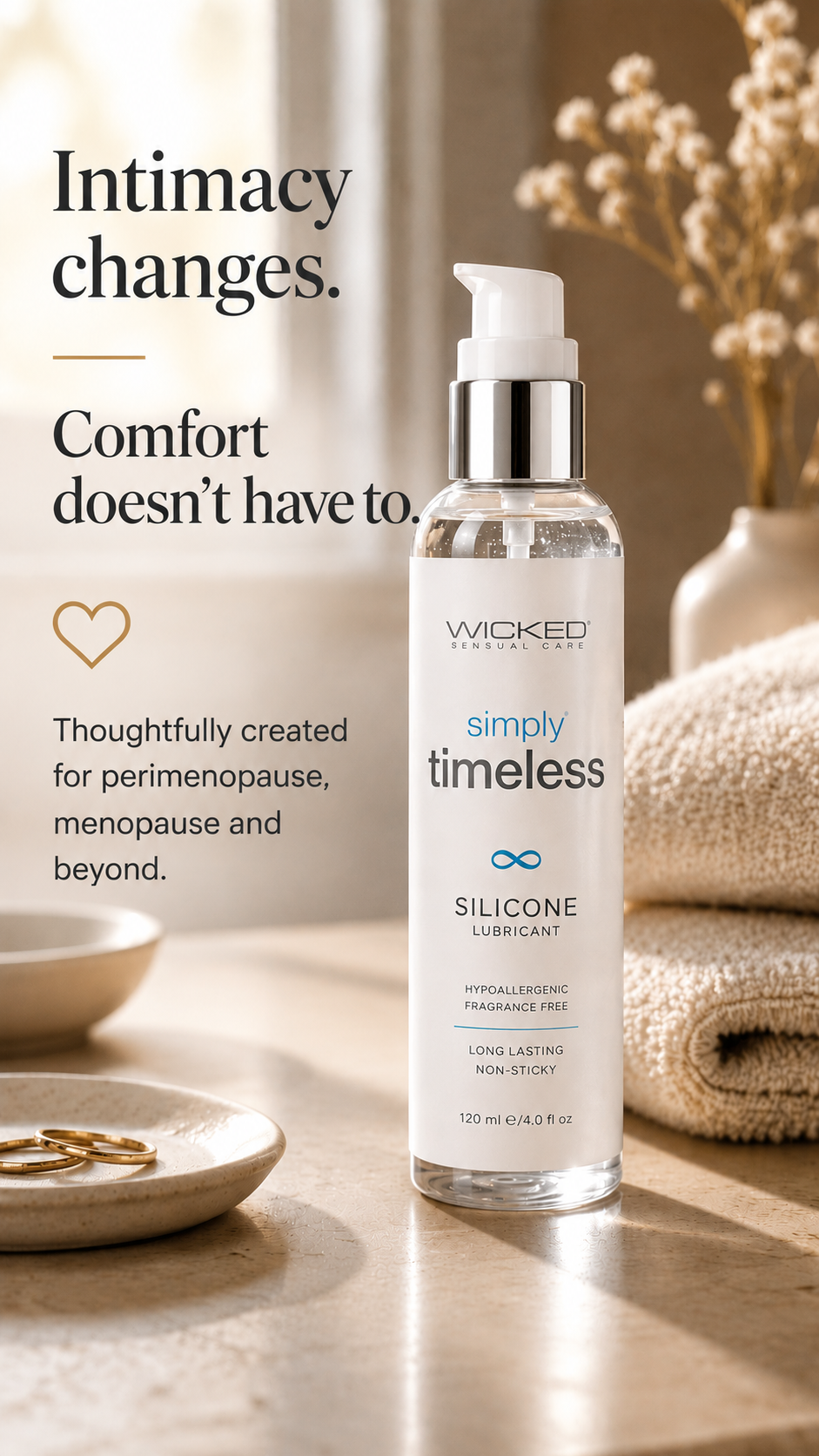 When Hormones Begin to Change, Comfort Doesn't Have To